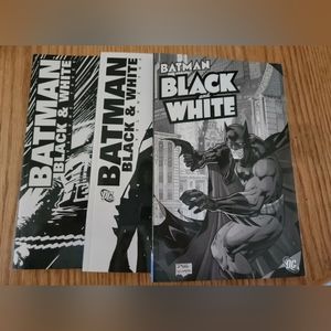 Batman Black and White Vol. 1, 2, & 3 DC Comics